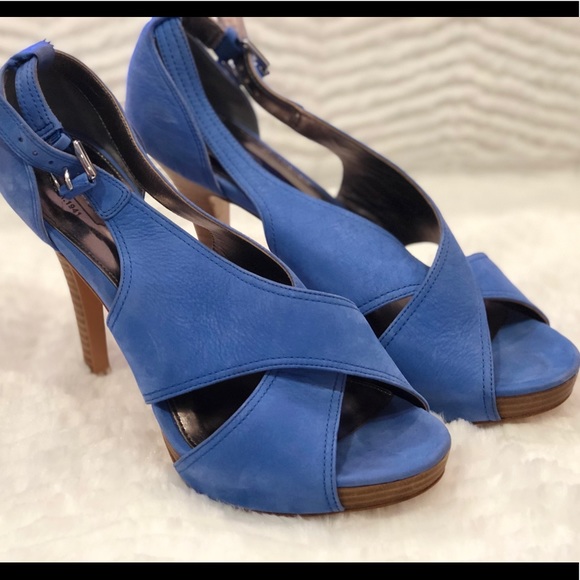Coach Shoes - Coach blue Adelle shoes size 9.5